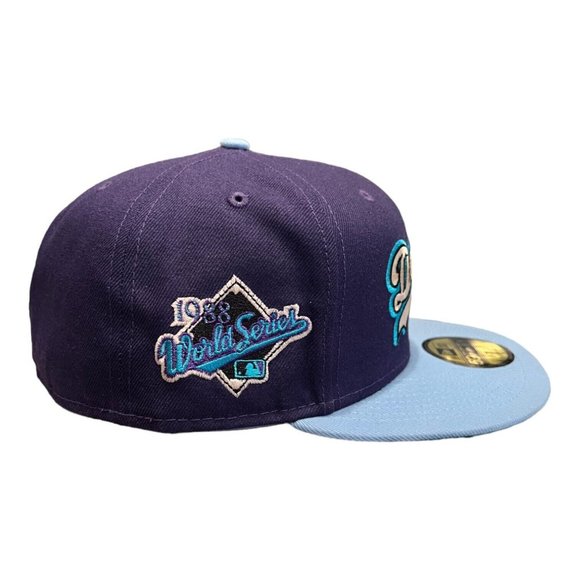 New Era Los Angeles Dodgers 59FIFTY Fitted Hat 1988 World Series Patch - Picture 5 of 10